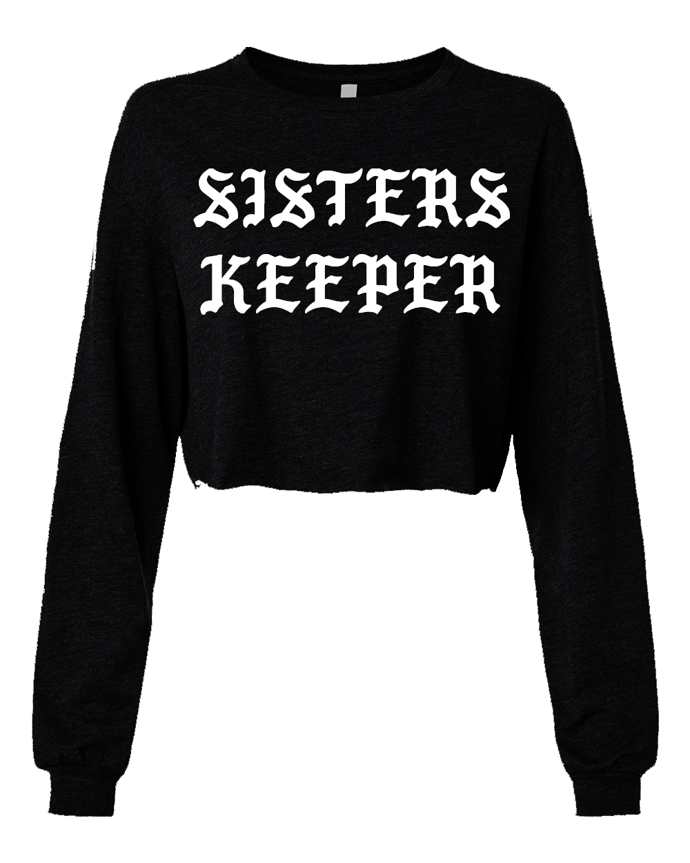 Sisters Keeper Crop Blk