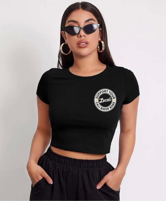 Supporter Woman’s Short Sleeve Crop